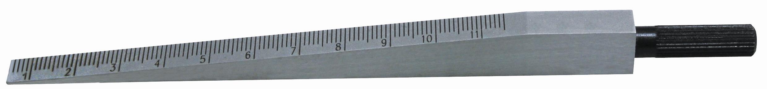 Messkeil Stahl 0,5 bis 11mm