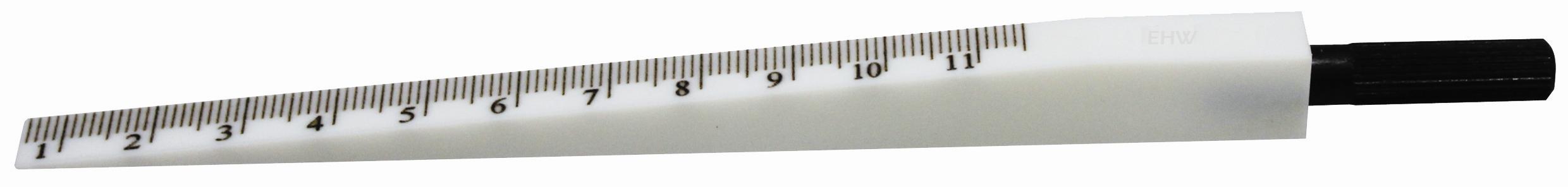 Messkeil Kunststoff 0,5 bis 11 mm, Ernst Haas e.K. Messwerkzeuge